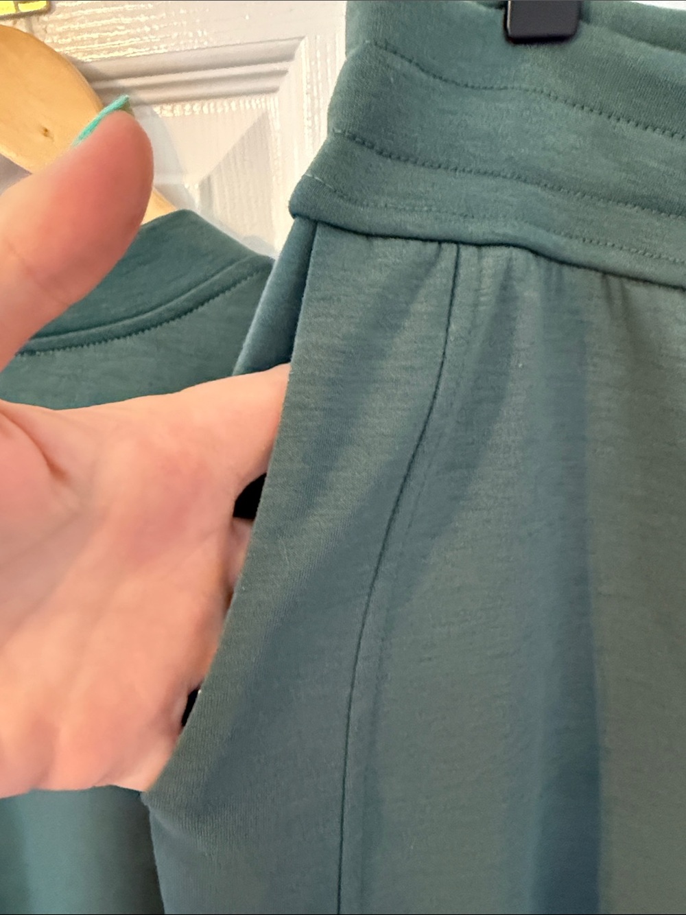 Zenana Outfitters Teal Crewneck Top - Picture 7 of 9